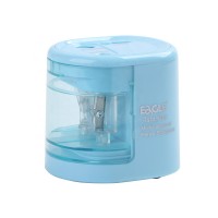 Automatic Pencil Sharpener Stationery with 2 holes for difference sizes pencils Electric Pencil Sharpener for Office and School