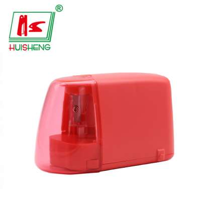 School classroom desktop plastic pencil sharpener parts battery for students