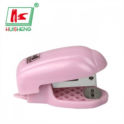 School stationery pink cute mini stapler for kids